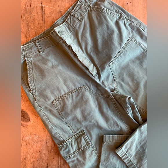 Universal Thread Pants - Universal Thread Wide Leg Pants in Olive Green Cargo Pants